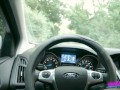 Public Blowjob in Car, She eat all his Cum