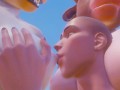 3some Фурри коровы большая грудь сосать