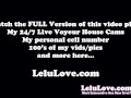 Behind the scenes porn VLOG w/ JOI feet & soles, asshole puckering, masturbation & more! - Lelu Love