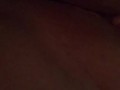Squeezing my fat titties and fingering my pussy