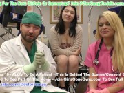 $CLOV Mina Moons Gyn Exam By Doctor Tampa & Nurse Destiny Cruz @GirlsGoneGynoCom