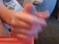 Step sis plays with my cock- mom almost caught us