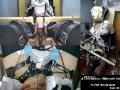 遠隔操作オナホとアナルプラグと電マを装着して最後に射精させられる動画[メスイキ][lovense orgasm][女装][自縛][2021-06-29]