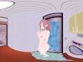 [VR 360 4K] Lulu Suzuhara Nijisanji bath room with her