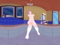 [VR 360 4K] Lulu Suzuhara Nijisanji bath room with her