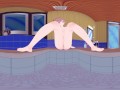 [VR 360 4K] Lulu Suzuhara Nijisanji bath room with her