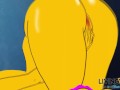 MARGE SIMPSON 2D Cartoon MILF Real MASTURBATE Big ANIMATION Ass Cosplay SIMPSONS XXX SEX PORN HENTAI