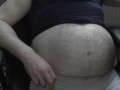 pregman is going into labor and move belly