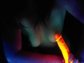 Licking orange dong