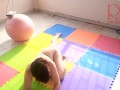 Naked yoga Naked gymnastics Nude Yoga PART 3