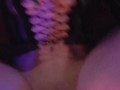 Big titty goth girlfriend tied up and fucked, begs for my cum