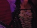 Big titty goth girlfriend tied up and fucked, begs for my cum