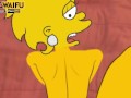 ADULT LISA SIMPSON PRESIDENT - 2D Real Cartoon Big ANIMATION Ass Booty Hentai Cosplay SIMPSONS sex
