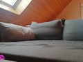 Sweet German Amateur Teen Girl Humps Pillow Until She Cums