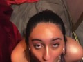Pretty Latina wife makes for a good cumslut 