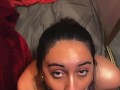 Pretty Latina wife makes for a good cumslut 