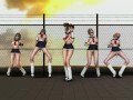 Submissive school girls in slut uniform dancing on the classroom roof MMD R18
