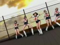 Submissive school girls in slut uniform dancing on the classroom roof MMD R18