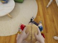 POV fucking Harley Quinn and cumming on her - DC Hentai.