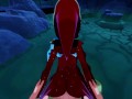 POV fucking Mipha in the water - Zelda Breath of the Wild Hentai.