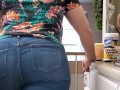 Thick wife spanking with belt, nipple play, pussy play, teasing