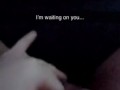 Masturbating in parking lot while sexting my step uncle on Snapchat - I squirt all over his car!