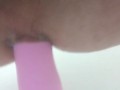 solo anal riding dildo part2