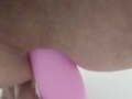 solo anal riding dildo part2