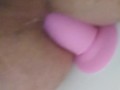 solo anal riding dildo part2