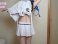 White police introduces no bra no panties underwear change ❤️すけすけ白ポリスがノーブラノーパン生着替え下着紹介します❤️