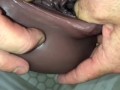 Using my new Zero Tolerance Kira Noir Dual Stroker for the 1st time, cum covering her tight pussy 