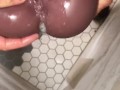 Using my new Zero Tolerance Kira Noir Dual Stroker for the 1st time, cum covering her tight pussy 