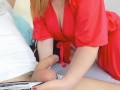 Chubby StepMom Sucks My Balls And Gives Me A Rimjob And Fingering With Pleasure