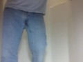 Pissing Jeans running from the garden