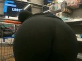 Walmart BBW Booty Wedgie In See Through Pants