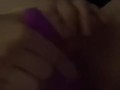 Ella getting a good toy and finger fucking 