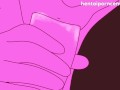 Sus woman sucks her stepson's cock and masturbates it