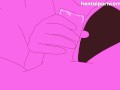 Sus woman sucks her stepson's cock and masturbates it