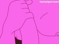 Sus woman sucks her stepson's cock and masturbates it
