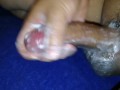 Quick and sloppy lotion jerk ending in cumshot into measuring tube, from 3 ml to 11 ml edging pays!