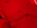 Girl caresses herself in the restroom of a nightclub