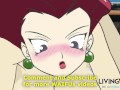 POKEMON 2D Real Anime JESSIE Big Japanese Ass Booty Cosplay ROCKET TEAM Hentai sex porn cartoon nude