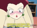 POKEMON 2D Real Anime JESSIE Big Japanese Ass Booty Cosplay ROCKET TEAM Hentai sex porn cartoon nude