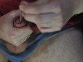 Urethra sounding with set of sounds, including plugs. Cumming at the end