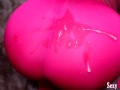 Cumshot on Beautiful Ass in Yoga Pants - SexyLyah Compilation