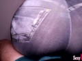 Cumshot on Beautiful Ass in Yoga Pants - SexyLyah Compilation