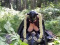 FUCKING A RUBBERDOLL IN THE WOODS