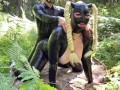 FUCKING A RUBBERDOLL IN THE WOODS