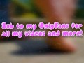 Giantess Stomps on Tiny With Bare Feet (Giantess, Feet) PREVIEW