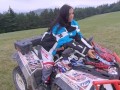 BBW Quad Biker Sofia Lee in POV